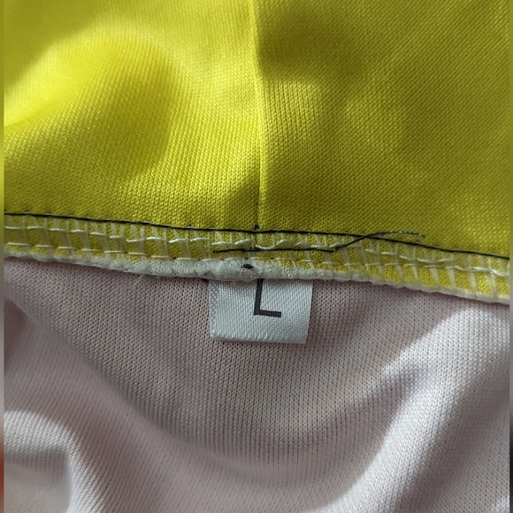 Rainbow Color Block Large Hoodie KYKU Pride Solid Rainbow ROYBGP Colors NWOT - Picture 2 of 5